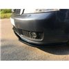 Maxton - LAME DU PARE-CHOCS AVANT V.2 Audi A4 S-Line B6 Noir Brillant