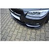 Maxton - LAME DU PARE-CHOCS AVANT V.2 BMW 3 E92 M-PACK FACELIFT Noir Brillant