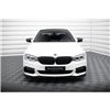 Maxton - Lame Du Pare-Chocs Avant V.2 BMW 5 M-Pack / M550d / M550i G30/ G31 M-Pack Noir Brillant