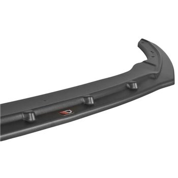 Maxton - Lame Du Pare-Chocs Avant V.2 Skoda Rapid Noir Brillant