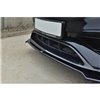 Maxton - LAME DU PARE-CHOCS AVANT V.2 Mercedes CLA A45 AMG C117 Facelift Noir Brillant