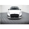 Maxton - Lame De Pare-Chocs Avant V.3 Ford Fiesta Mk8 ST / ST-Line Noir Brillant