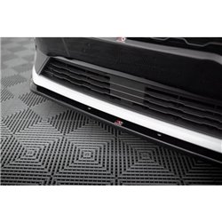 Maxton - Lame De Pare-Chocs Avant V.3 Ford Fiesta Mk8 ST / ST-Line Noir Brillant