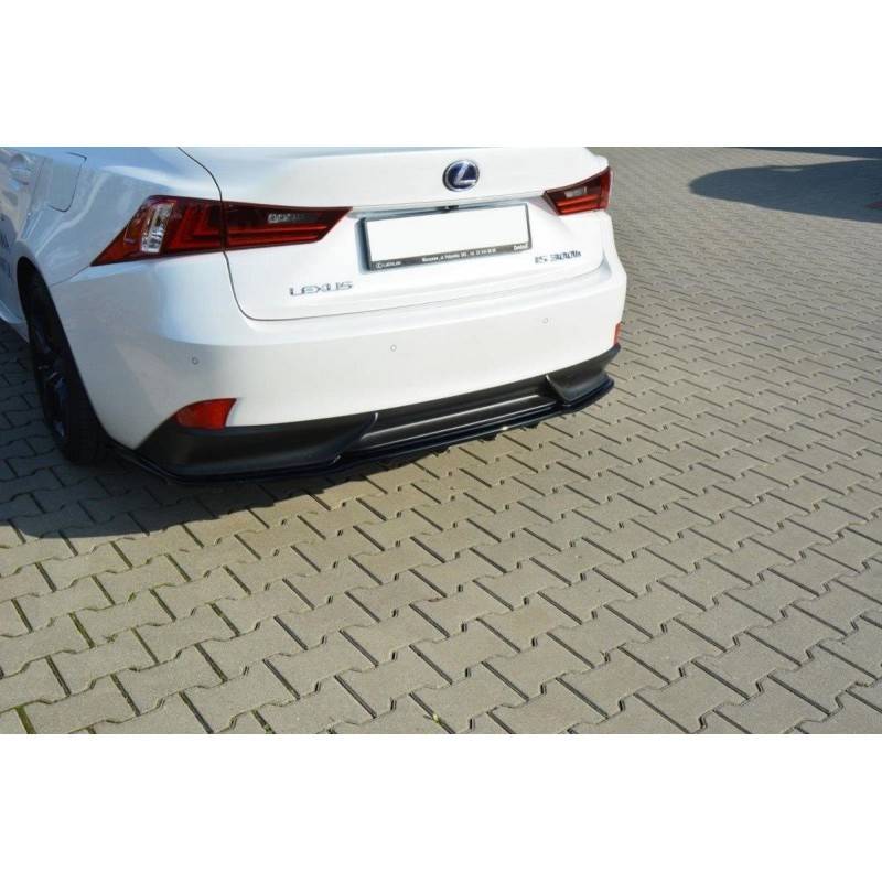 Maxton - Arriere Splitter Lexus IS Mk3 H (avec une barre verticale)