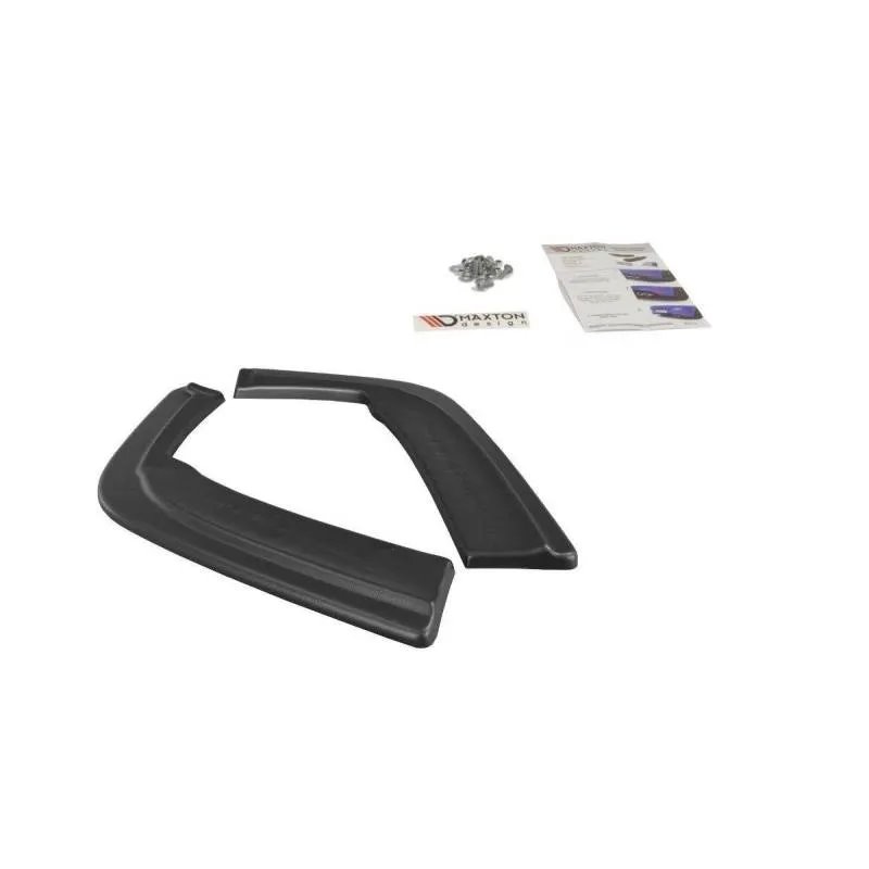Maxton - LAME DU PARE CHOCS ARRIERE BMW M3 E46 Coupe Noir Brillant