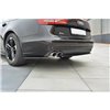 Maxton - LAME DU PARE CHOCS ARRIERE Audi A6 Avant / Sedan C7 Noir Brillant