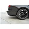 Maxton - LAME DU PARE CHOCS ARRIERE Audi A6 Avant / Sedan C7 Noir Brillant