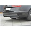 Maxton - LAME DU PARE CHOCS ARRIERE Audi A6 Avant / Sedan C7 Noir Brillant