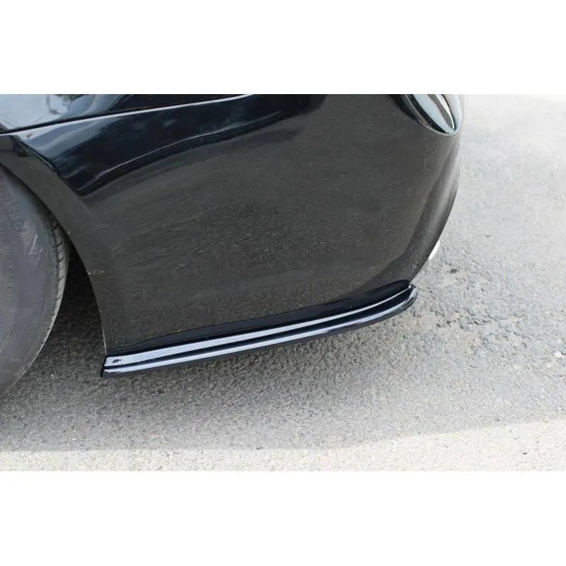 Maxton - LAME DU PARE CHOCS ARRIERE BMW 3 Sedan / Touring M-Pack E90 / E91 Facelift Noir Brillant