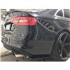 Maxton - Lame Du Pare Chocs Arriere Audi S4 B8 FL Noir Brillant