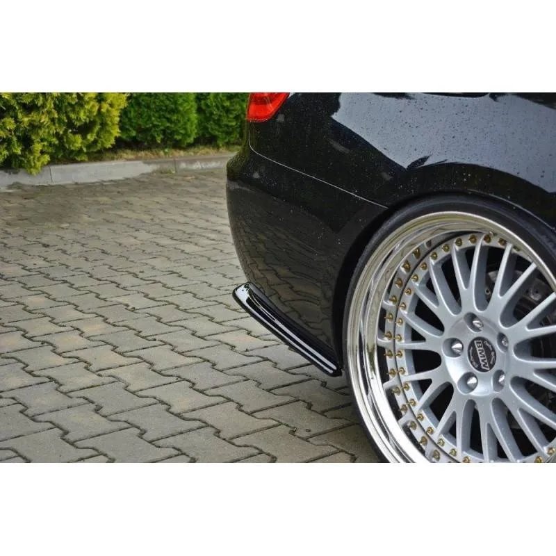 Maxton - LAME DU PARE CHOCS ARRIERE BMW 3 E92 M-PACK FACELIFT Noir Brillant