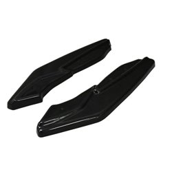Maxton - LAME DU PARE CHOCS ARRIERE Renault Laguna mk 3 Coupe Noir Brillant