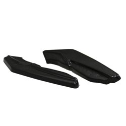 Maxton - LAME DU PARE CHOCS ARRIERE Renault Laguna mk 3 Coupe Noir Brillant