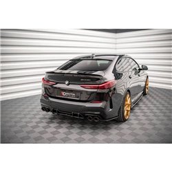 Maxton - Street Pro Central Diffuseur Arriere BMW M235i Gran Coupe F44 Noir-Rouge