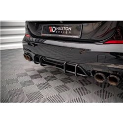 Maxton - Street Pro Central Diffuseur Arriere BMW M235i Gran Coupe F44 Noir-Rouge