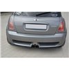 Maxton - LAME DU PARE-CHOCS ARRIERE MINI R53 COOPER S JCW Noir Brillant