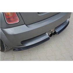 Maxton - LAME DU PARE-CHOCS ARRIERE MINI R53 COOPER S JCW Noir Brillant