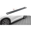 Maxton - Rajouts Des Bas De Caisse Honda Civic Mk9 Noir Brillant