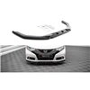 Maxton - Lame Du Pare-Chocs Avant V.2 Honda Civic Mk9 Noir Brillant