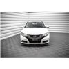 Maxton - Lame Du Pare-Chocs Avant V.2 Honda Civic Mk9 Noir Brillant