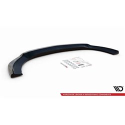 Maxton - Lame Du Pare-Chocs Avant V.5 Mercedes-Benz V-Class AMG-Line W447 Noir Brillant