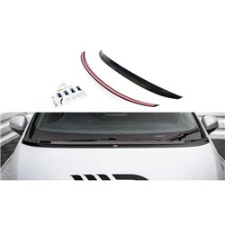 Maxton - Capot extension Ford Fiesta Standard/ ST-Line/ ST Noir Brillant