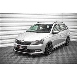 Maxton - Rajouts Des Bas De Caisse Skoda Fabia Mk3 Noir Brillant