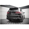 Maxton - Street Pro Central Diffuseur Arriere BMW X5M F95 / F95 Facelift Rouge