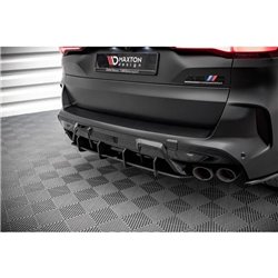 Maxton - Street Pro Central Diffuseur Arriere BMW X5M F95 / F95 Facelift Rouge