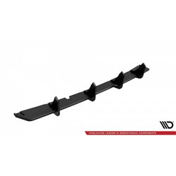 Maxton - Street Pro Central Diffuseur Arriere BMW X5M F95 / F95 Facelift Rouge