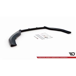Maxton - Lame Du Pare-Chocs Avant V.3 Volkswagen Passat CC Noir Brillant
