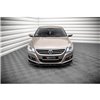 Maxton - Lame Du Pare-Chocs Avant V.4 Volkswagen Passat CC Noir Brillant