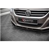 Maxton - Lame Du Pare-Chocs Avant V.4 Volkswagen Passat CC Noir Brillant