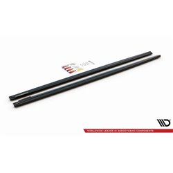 Maxton - Rajouts Des Bas De Caisse V.2 Volkswagen Passat CC Noir Brillant