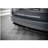 Maxton - Arriere Lame (avec une barre verticale) Skoda Fabia Combi Mk3 Facelift Noir Brillant