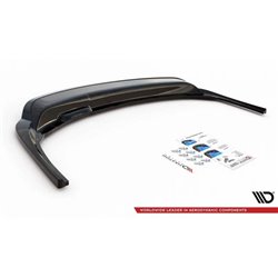 Maxton - Arriere Lame (avec une barre verticale) Skoda Fabia Combi Mk3 Facelift Noir Brillant