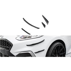 Maxton - Ailes de pare-chocs avant (Canards) V.3 Ford Fiesta Mk8 ST / ST-Line