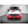 Maxton - Lame Du Pare-Chocs Avant V.1 Mercedes-Benz Vito W447 Facelift Noir Brillant