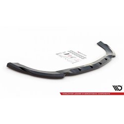 Maxton - Lame Du Pare-Chocs Avant V.1 Mercedes-Benz Vito W447 Facelift Noir Brillant