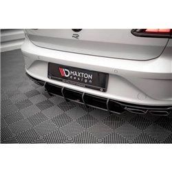 Maxton - Street Pro Central Diffuseur Arriere Volkswagen Arteon R Sedan / Shooting Brake Mk1 Faceift Noir