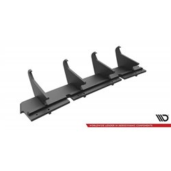 Maxton - Street Pro Central Diffuseur Arriere Volkswagen Arteon R Sedan / Shooting Brake Mk1 Faceift Noir