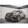 Maxton - Lame Du Pare-Chocs Avant V.1 Mercedes-Benz GLE Coupe / SUV 63 AMG C292 / W166 Noir Brillant