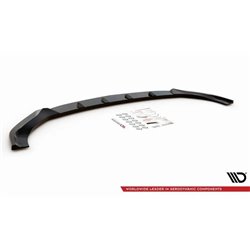 Maxton - Lame Du Pare-Chocs Avant V.1 Mercedes-Benz GLE Coupe / SUV 63 AMG C292 / W166 Noir Brillant