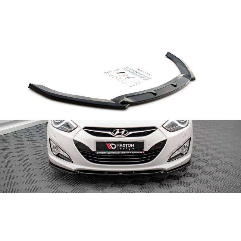 Maxton - Lame Du Pare-Chocs Avant Hyundai I40 Mk1 Noir Brillant