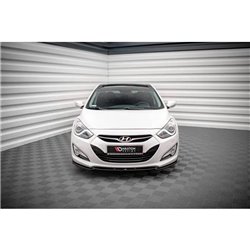 Maxton - Lame Du Pare-Chocs Avant Hyundai I40 Mk1 Noir Brillant
