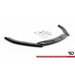 Maxton - Lame Du Pare-Chocs Avant Hyundai I40 Mk1 Noir Brillant