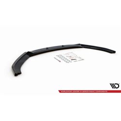 Maxton - Lame Du Pare-Chocs Avant Hyundai I40 Mk1 Noir Brillant