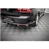 Maxton - Lames De Pare-Chocs Arrière Latérales Volkswagen Passat B8 Facelift Noir Brillant