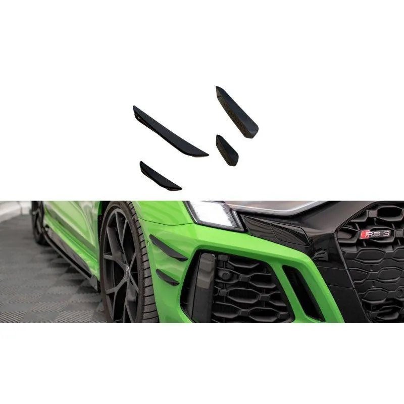 Maxton - Ailes de pare-chocs avant (Canards) Audi RS3 8Y