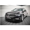 Maxton - Lame Du Pare-Chocs Avant V.2 Volkswagen Passat B8 Facelift Noir Brillant